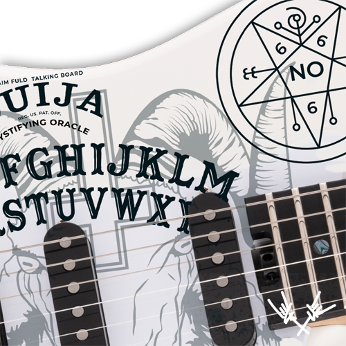 Alchemy Ouija Board Guitar Decal Set