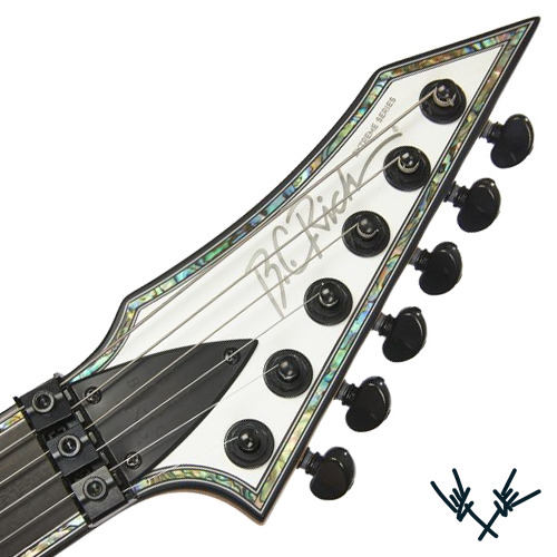 BC Rich Reverse Headstock Decal