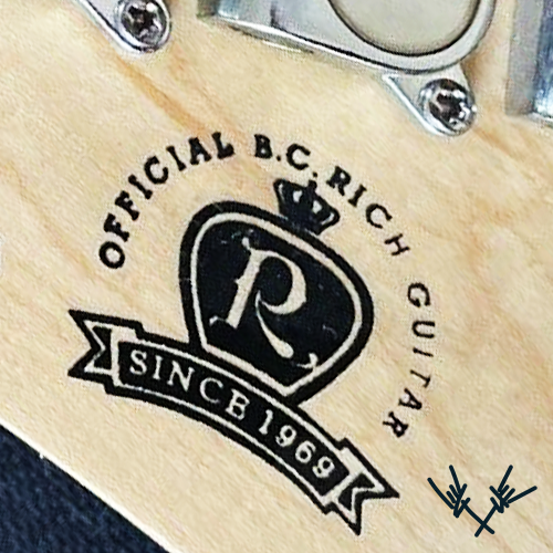Official B.C. Rich Guitars Decal