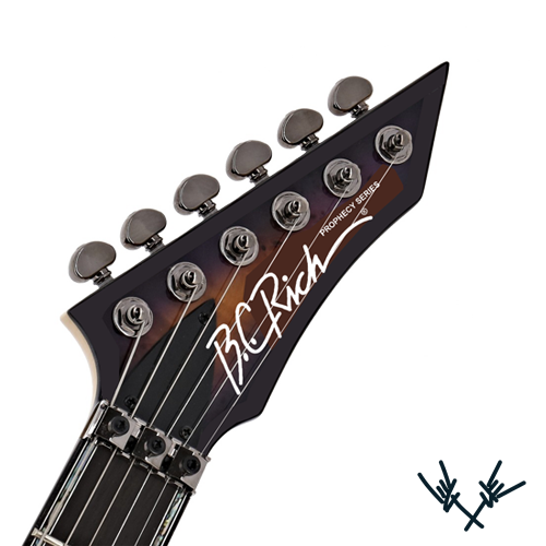 B.C. Rich Prophecy Series Headstock Decal