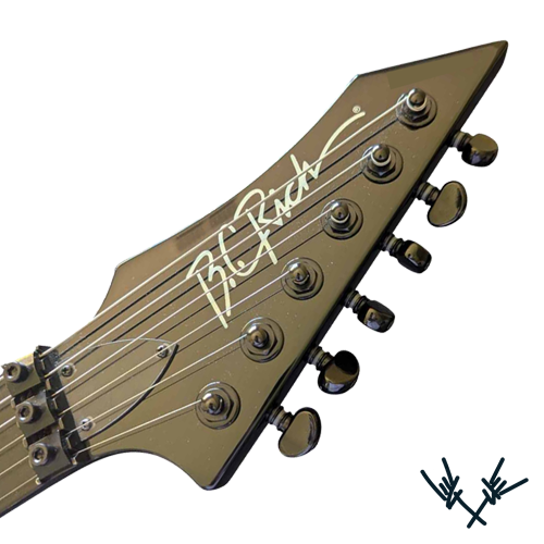 BC Rich Reverse Headstock Decal