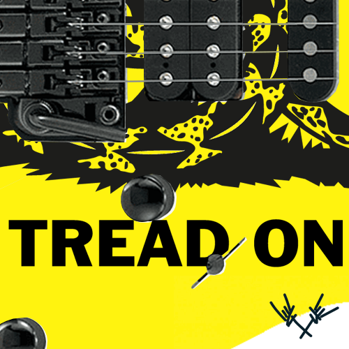 Don't Tread On Me Guitar Decal Set