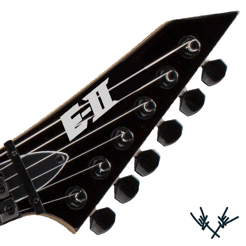 ESP E-II Waterslide Headstock Decal ESP E-II Waterslide Headstock Decal