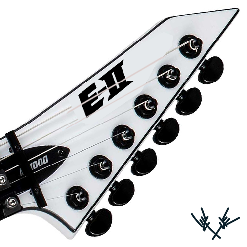 ESP E-II Waterslide Headstock Decal ESP E-II Waterslide Headstock Decal