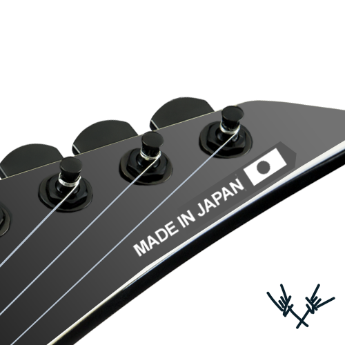 Made in Japan Headstock Decal