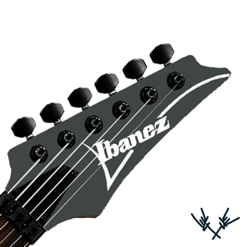 Ibanez Guitars Headstock Decal