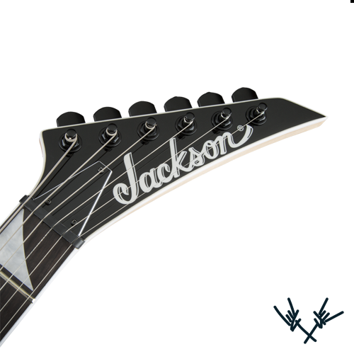 Kramer American Block Style Black Vinyl Headstock Decal