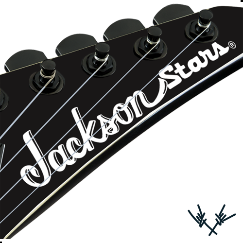 Jackson Stars Headstock Decal