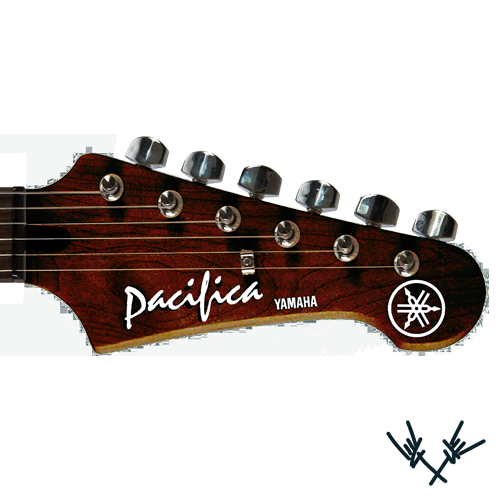 Yamaha Pacifica Headstock Decal