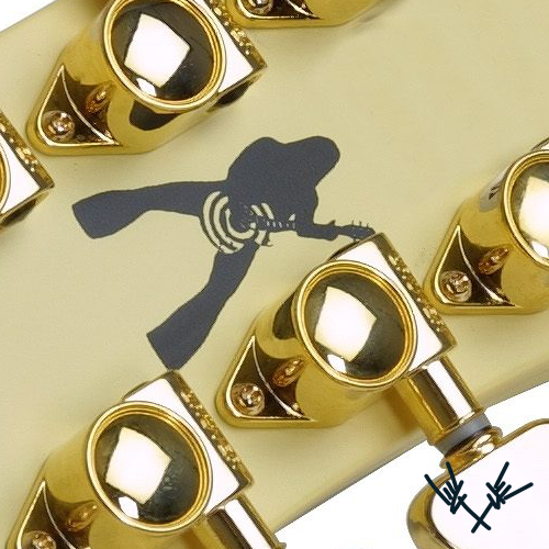 Zakk Wylde Epiphone LP Headstock Icon Decal